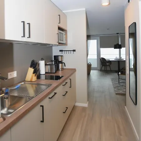 Apartment 1-241a, Seeseite, Haus Metropol, 10etage Westerland